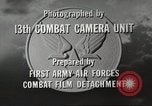 Standbild B-17 Flying Fortress New Georgia Island Solomon Islands USA, 1943, aus Sekunde 13 historischem Filmmaterial Videoclip 65675060485