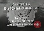 Standbild B-17 Flying Fortress New Georgia Island Solomon Islands USA, 1943, aus Sekunde 15 historischem Filmmaterial Videoclip 65675060485