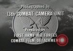 Standbild B-17 Flying Fortress New Georgia Island Solomon Islands USA, 1943, aus Sekunde 17 historischem Filmmaterial Videoclip 65675060485