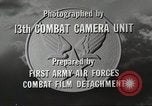 Standbild B-17 Flying Fortress New Georgia Island Solomon Islands USA, 1943, aus Sekunde 18 historischem Filmmaterial Videoclip 65675060485
