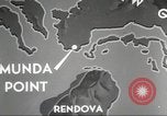 Standbild B-17 Flying Fortress New Georgia Island Solomon Islands USA, 1943, aus Sekunde 50 historischem Filmmaterial Videoclip 65675060485