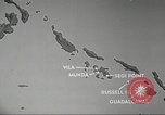 Standbild japanischen Standorte Salomonen, 1943, aus Sekunde 50 historischem Filmmaterial Videoclip 65675060487