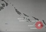 Standbild japanischen Standorte Salomonen, 1943, aus Sekunde 55 historischem Filmmaterial Videoclip 65675060487