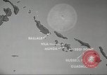 Standbild japanischen Standorte Salomonen, 1943, aus Sekunde 59 historischem Filmmaterial Videoclip 65675060487