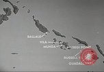 Standbild japanischen Standorte Salomonen, 1943, aus Sekunde 61 historischem Filmmaterial Videoclip 65675060487
