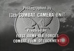 Standbild B-17 Flying Fortress New Georgia Island Solomon Islands USA, 1943, aus Sekunde 9 historischem Filmmaterial Videoclip 65675060492