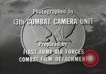 Standbild B-17 Flying Fortress New Georgia Island Solomon Islands USA, 1943, aus Sekunde 11 historischem Filmmaterial Videoclip 65675060492