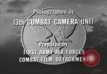 Standbild B-17 Flying Fortress New Georgia Island Solomon Islands USA, 1943, aus Sekunde 12 historischem Filmmaterial Videoclip 65675060492