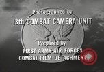 Standbild B-17 Flying Fortress New Georgia Island Solomon Islands USA, 1943, aus Sekunde 15 historischem Filmmaterial Videoclip 65675060492