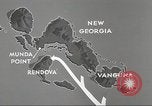 Standbild Vereinigten Staaten Truppen New Georgia Island Solomon Islands USA, 1943, aus Sekunde 33 historischem Filmmaterial Videoclip 65675060497