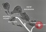 Standbild Vereinigten Staaten Truppen New Georgia Island Solomon Islands USA, 1943, aus Sekunde 45 historischem Filmmaterial Videoclip 65675060497