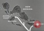 Standbild Vereinigten Staaten Truppen New Georgia Island Solomon Islands USA, 1943, aus Sekunde 46 historischem Filmmaterial Videoclip 65675060497