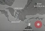 Standbild Vereinigten Staaten Truppen New Georgia Island Solomon Islands USA, 1943, aus Sekunde 53 historischem Filmmaterial Videoclip 65675060497