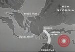 Standbild Vereinigten Staaten Truppen New Georgia Island Solomon Islands USA, 1943, aus Sekunde 59 historischem Filmmaterial Videoclip 65675060497