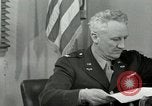 Standbild General William n Porter United States USA, 1944, aus Sekunde 32 historischem Filmmaterial Videoclip 65675060514