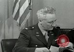 Standbild General William n Porter United States USA, 1944, aus Sekunde 33 historischem Filmmaterial Videoclip 65675060514