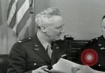 Standbild General William n Porter United States USA, 1944, aus Sekunde 35 historischem Filmmaterial Videoclip 65675060514