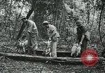 Standbild United States Army officers San Jose Island Panama, 1944, aus Sekunde 30 historischem Filmmaterial Videoclip 65675060525