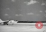 Image of F8U-1 Crusader fighter plane United States USA, 1962, second 28 stock footage video 65675060529