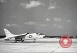 Image of F8U-1 Crusader fighter plane United States USA, 1962, second 30 stock footage video 65675060529