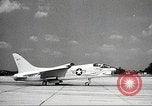 Image of F8U-1 Crusader fighter plane United States USA, 1962, second 32 stock footage video 65675060529
