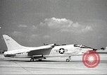 Image of F8U-1 Crusader fighter plane United States USA, 1962, second 34 stock footage video 65675060529