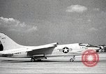Image of F8U-1 Crusader fighter plane United States USA, 1962, second 36 stock footage video 65675060529