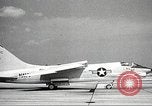 Image of F8U-1 Crusader fighter plane United States USA, 1962, second 40 stock footage video 65675060529