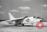Image of F8U-1 Crusader fighter plane United States USA, 1962, second 45 stock footage video 65675060529