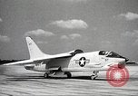 Image of F8U-1 Crusader fighter plane United States USA, 1962, second 62 stock footage video 65675060529