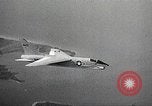 Image of F8U-1 Crusader fighter plane United States USA, 1962, second 42 stock footage video 65675060530