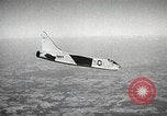 Image of F8U-1 Crusader fighter plane United States USA, 1962, second 49 stock footage video 65675060530