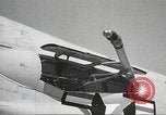 Image of F8U-1 Crusader fighter plane United States USA, 1962, second 27 stock footage video 65675060532