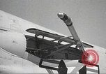 Image of F8U-1 Crusader fighter plane United States USA, 1962, second 28 stock footage video 65675060532