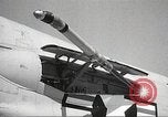 Image of F8U-1 Crusader fighter plane United States USA, 1962, second 30 stock footage video 65675060532