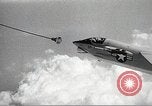 Image of F8U-1 Crusader fighter plane United States USA, 1962, second 50 stock footage video 65675060532