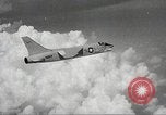 Image of F8U-1 Crusader fighter plane United States USA, 1962, second 5 stock footage video 65675060533