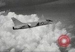 Image of F8U-1 Crusader fighter plane United States USA, 1962, second 6 stock footage video 65675060533