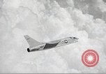 Image of F8U-1 Crusader fighter plane United States USA, 1962, second 19 stock footage video 65675060533