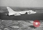 Image of F8U-1 Crusader fighter plane United States USA, 1962, second 33 stock footage video 65675060533