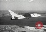 Image of F8U-1 Crusader fighter plane United States USA, 1962, second 35 stock footage video 65675060533