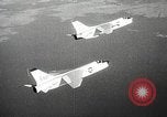 Image of F8U-1 Crusader fighter plane United States USA, 1961, second 56 stock footage video 65675060534