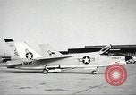 Image of F8U-2 Crusader fighter plane United States USA, 1961, second 11 stock footage video 65675060535