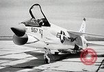 Image of F8U-2 Crusader fighter plane United States USA, 1961, second 15 stock footage video 65675060535