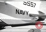 Image of F8U-2 Crusader fighter plane United States USA, 1961, second 52 stock footage video 65675060535