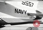 Image of F8U-2 Crusader fighter plane United States USA, 1961, second 55 stock footage video 65675060535