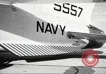 Image of F8U-2 Crusader fighter plane United States USA, 1961, second 58 stock footage video 65675060535