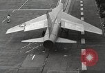 Image of F8U-2N Crusader fighter plane United States USA, 1957, second 32 stock footage video 65675060540