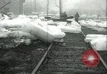 Immagine di Ghiaccio e acqua alluvione Amenia New York USA, 1934, secondo 20 filmato di repertorio 65675060547