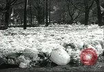 Immagine di Ghiaccio e acqua alluvione Amenia New York USA, 1934, secondo 33 filmato di repertorio 65675060547